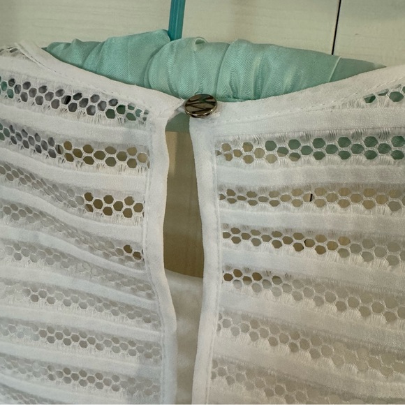 H&M White Peplum Top - Picture 3 of 5